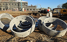 Железобетонные кольца: виды и назначение